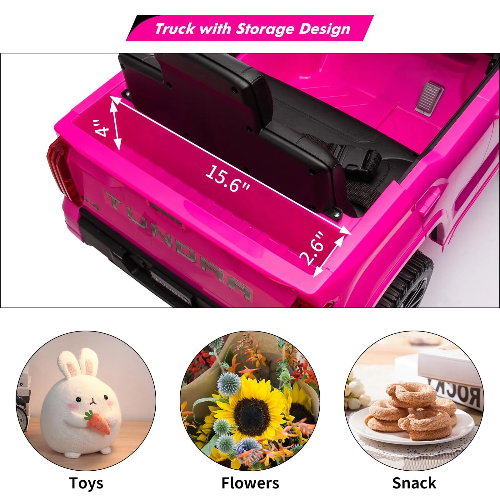 12V Battery-Powered Electric Ride-On Truck for Kids with 4 Wheels and Spring Suspension - Image 13