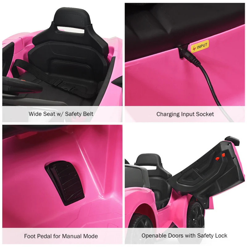 2.4G RC Electric Vehicle with Lights - 12V High Performance - Image 10