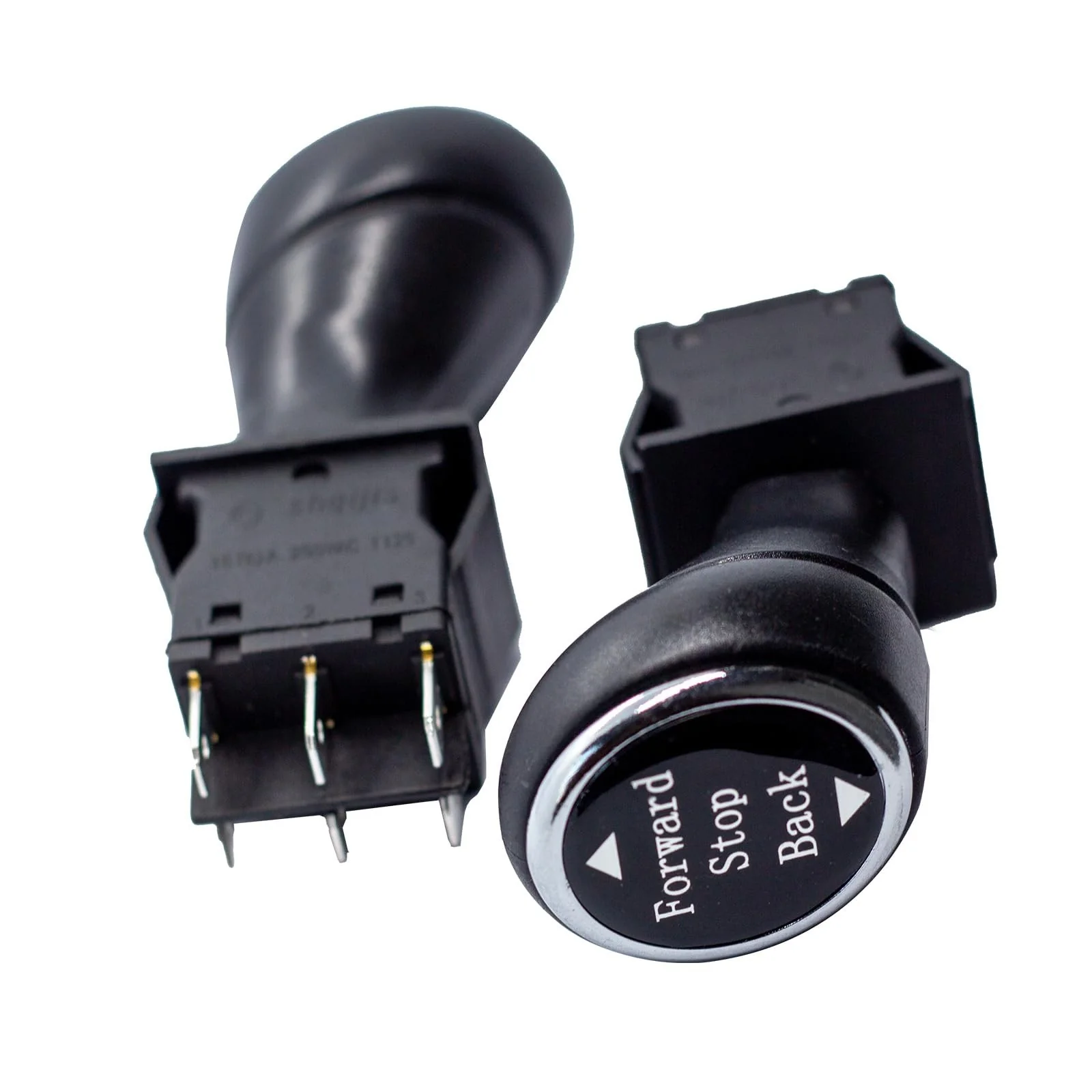2 Pack of 6V, 12V, and 24V Compatible Power Wheels Forward, Stop, and Reverse Switches - Image 3