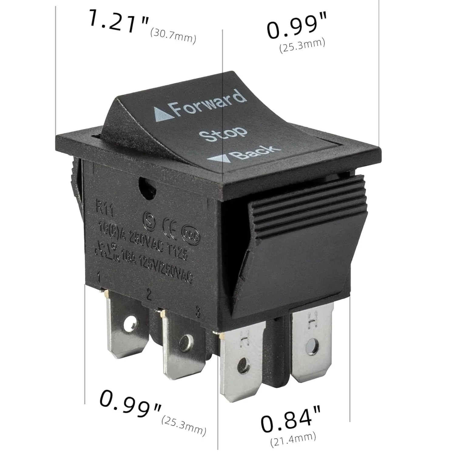 Set of 2 Universal Forward Reverse Switches for 6V, 12V, and 24V Power Wheels - Image 2