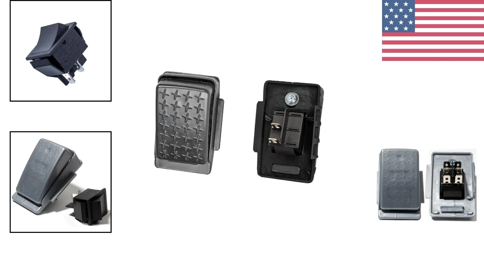 2-Pin Foot Pedal Switch for 6V, 12V, and 24V Electric Ride-On Toys - Image 2