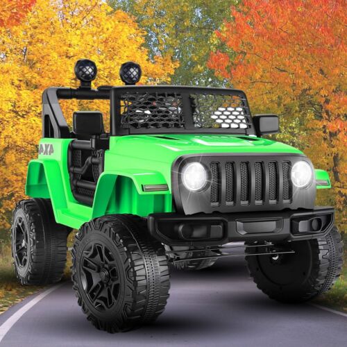 2 Seater Electric Jeep Car for Kids with Remote Control - 12V Ride-On Toy Truck - Image 2