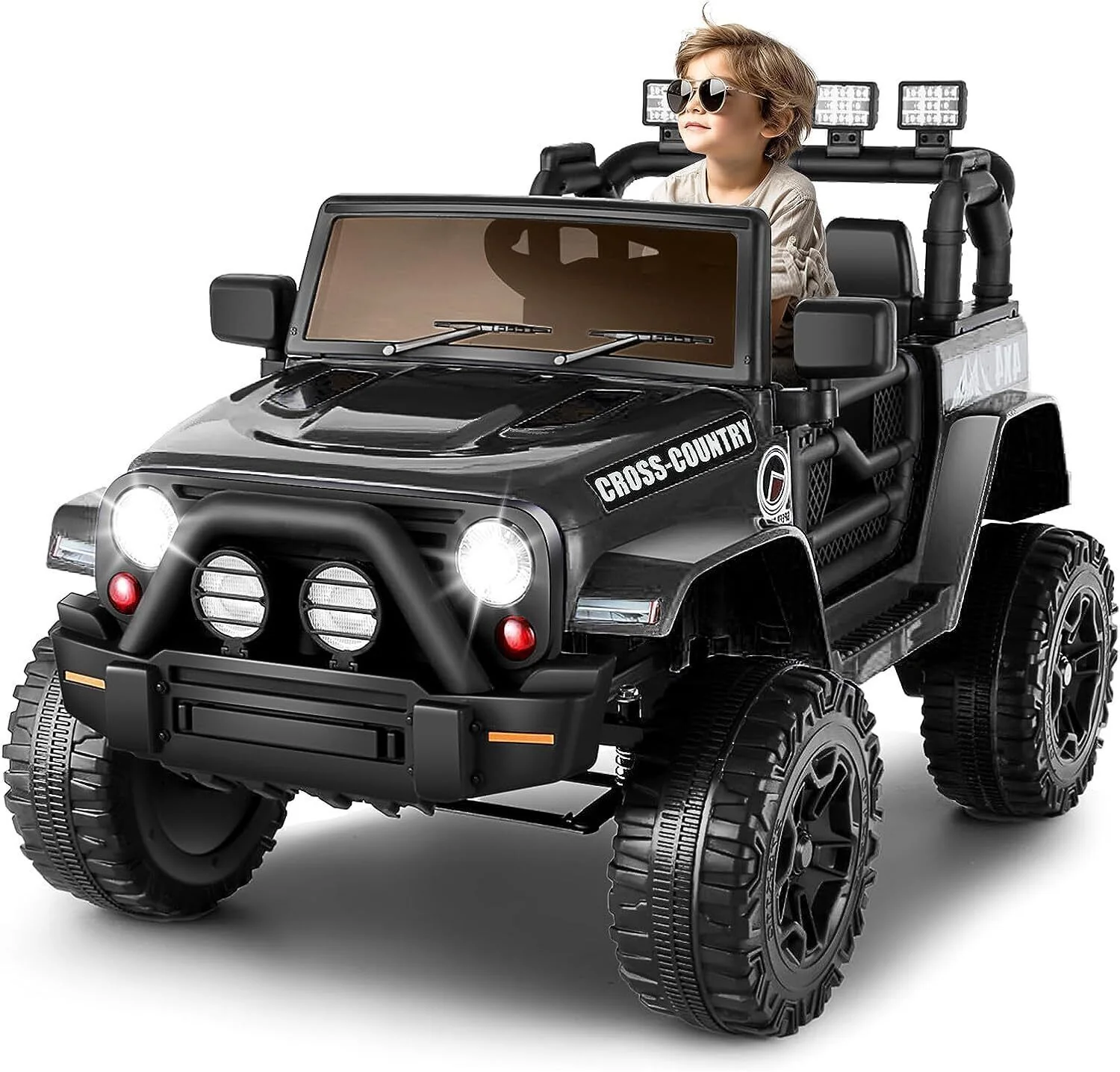 2 Seater Electric Jeep Car for Kids with Remote Control - Fun Ride-On Toy for Children - Image 4