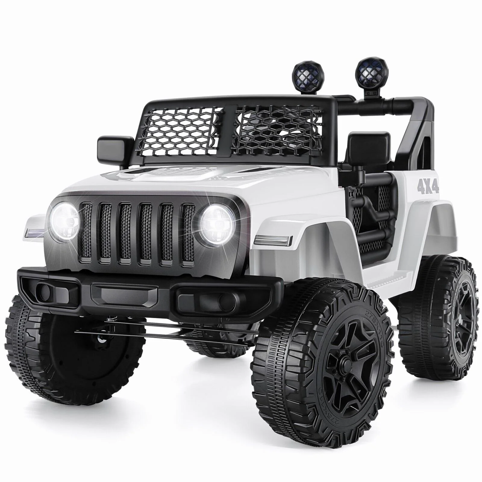 2-Seater Electric Ride-On Jeep with MP3 Player, LED Lights, and Remote Control for Kids - 12V USA Model - Image 33