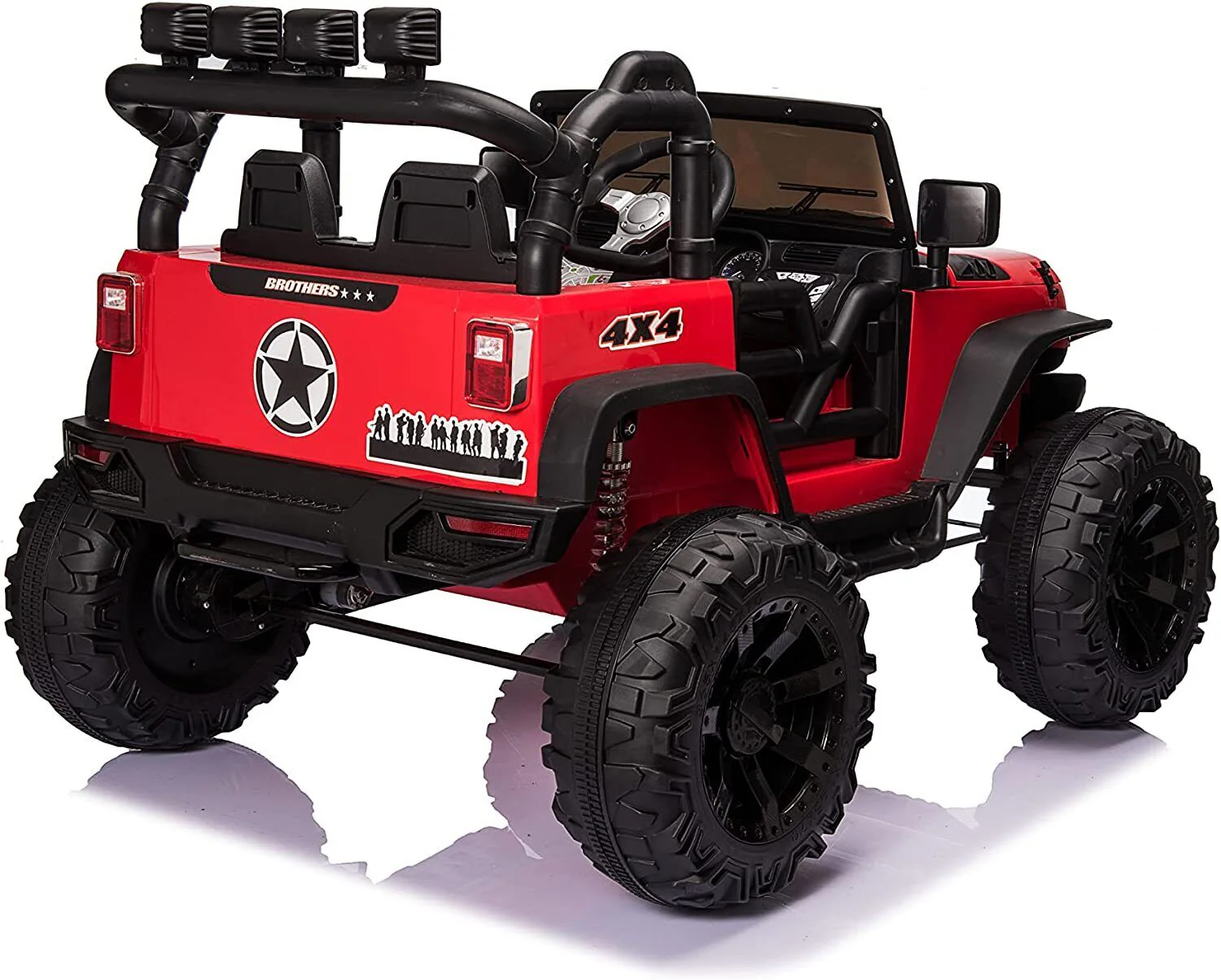 2-Seater Kids Ride On Truck with Remote Control and Powerful 200W Motors - Perfect Toy Car for Little Drivers! - Image 17