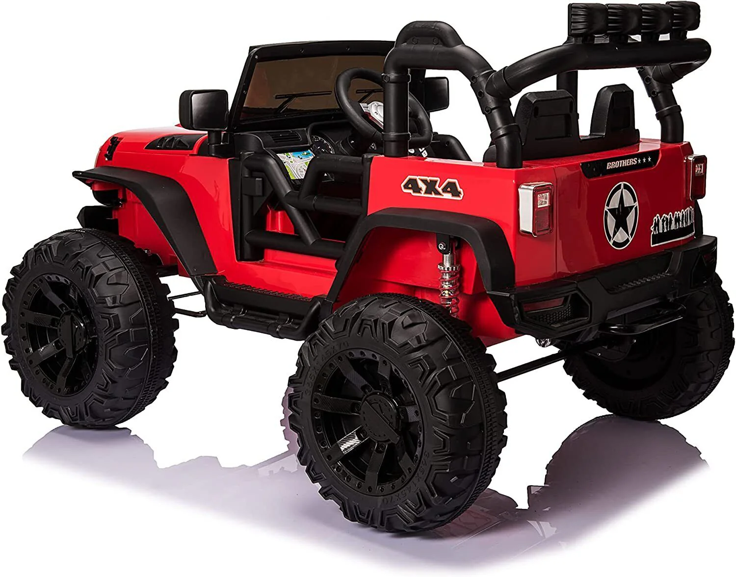 2-Seater Kids Ride On Truck with Remote Control and Powerful 200W Motors - Perfect Toy Car for Little Drivers! - Image 19