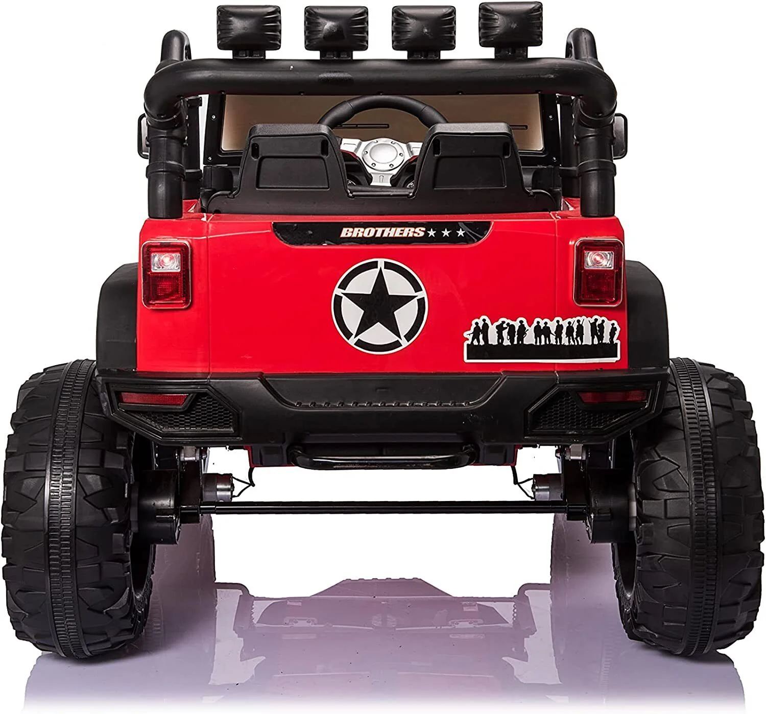 2-Seater Kids Ride On Truck with Remote Control and Powerful 200W Motors - Perfect Toy Car for Little Drivers! - Image 20