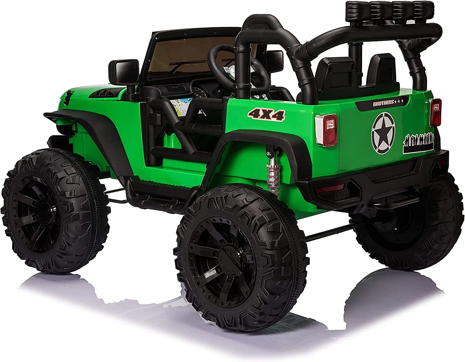 2-Seater Kids Ride On Truck with Remote Control and Powerful 200W Motors - Perfect Toy Car for Little Drivers! - Image 31