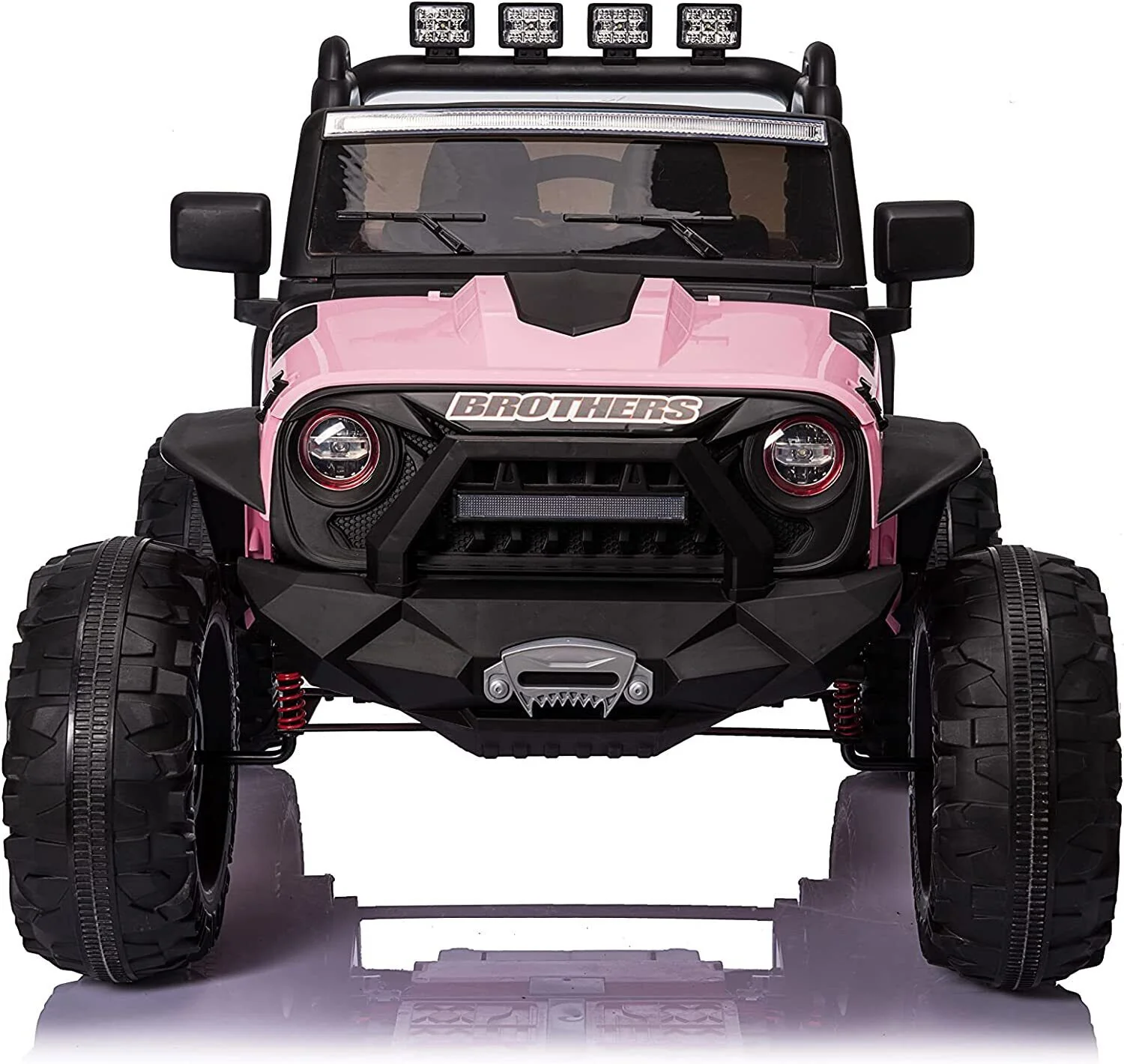 2-Seater Kids Ride On Truck with Remote Control and Powerful 200W Motors - Perfect Toy Car for Little Drivers! - Image 6