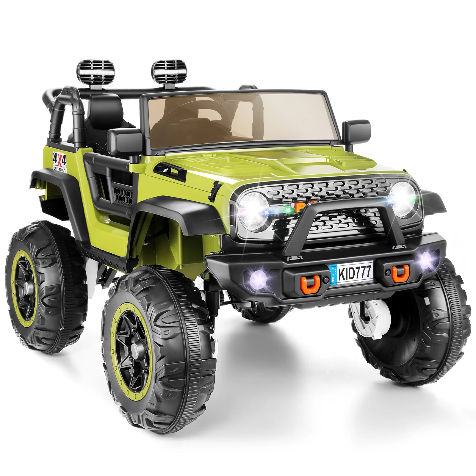 2-Seater 24V 400W Electric Ride-On Jeep Truck for Kids with Remote Control - Image 10