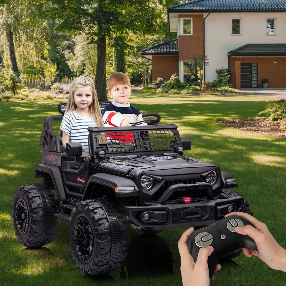 2-Seater Kids Ride-On Toy Car 24V Electric Vehicle with Remote Control, LED Lights, and Bluetooth - Image 14