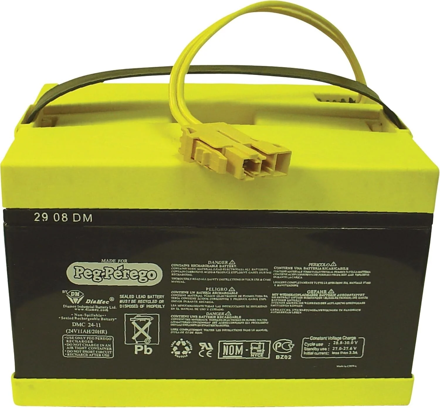 24 Volt Replacement Battery for Peg Perego Vehicles Extends Playtime - Image 6