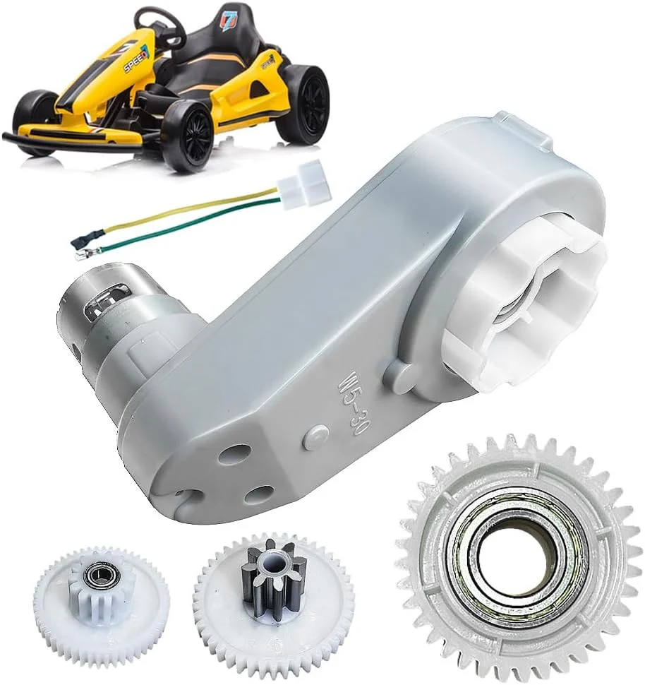 18V-24V High-Speed RS775 Motor with Gearbox for Power Wheels Upgrade - Image 2