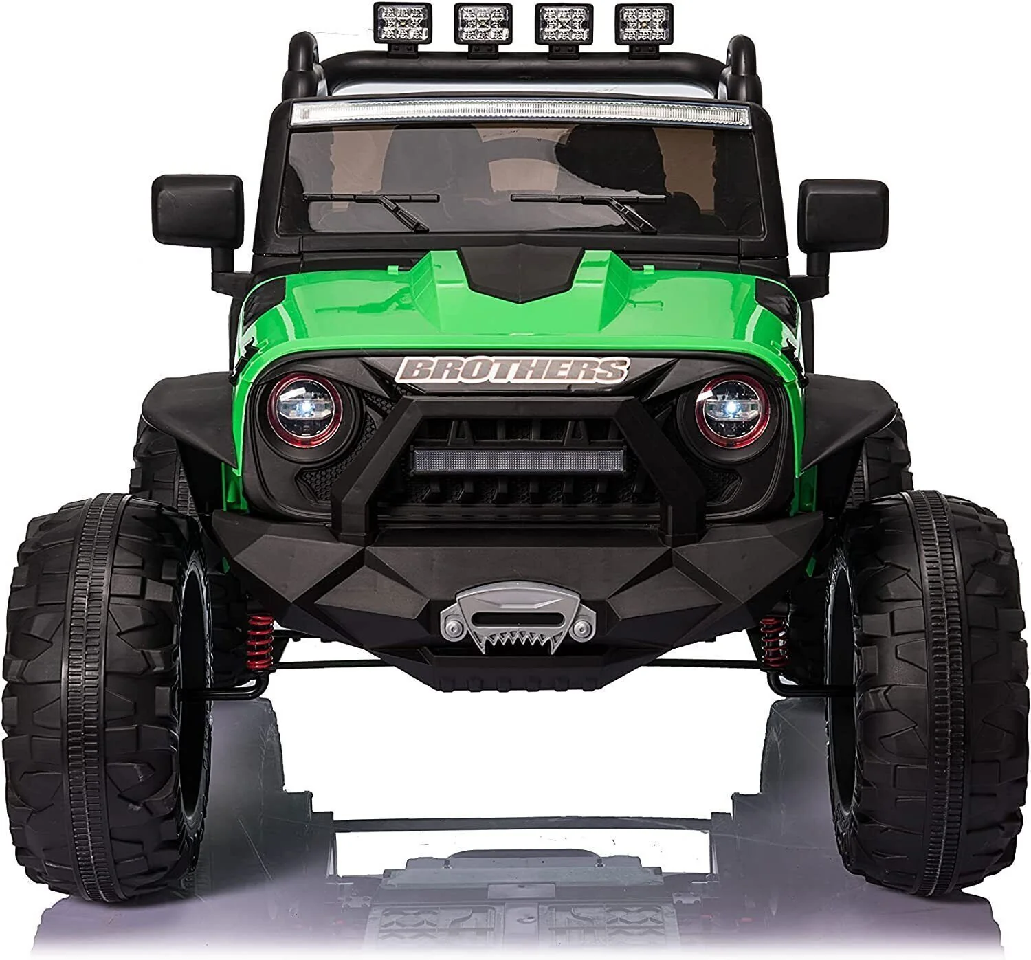 24V 2-Seater Kids Electric Ride-On Truck with Remote Control, 3 Speeds and Dual 200W Motors - Image 3