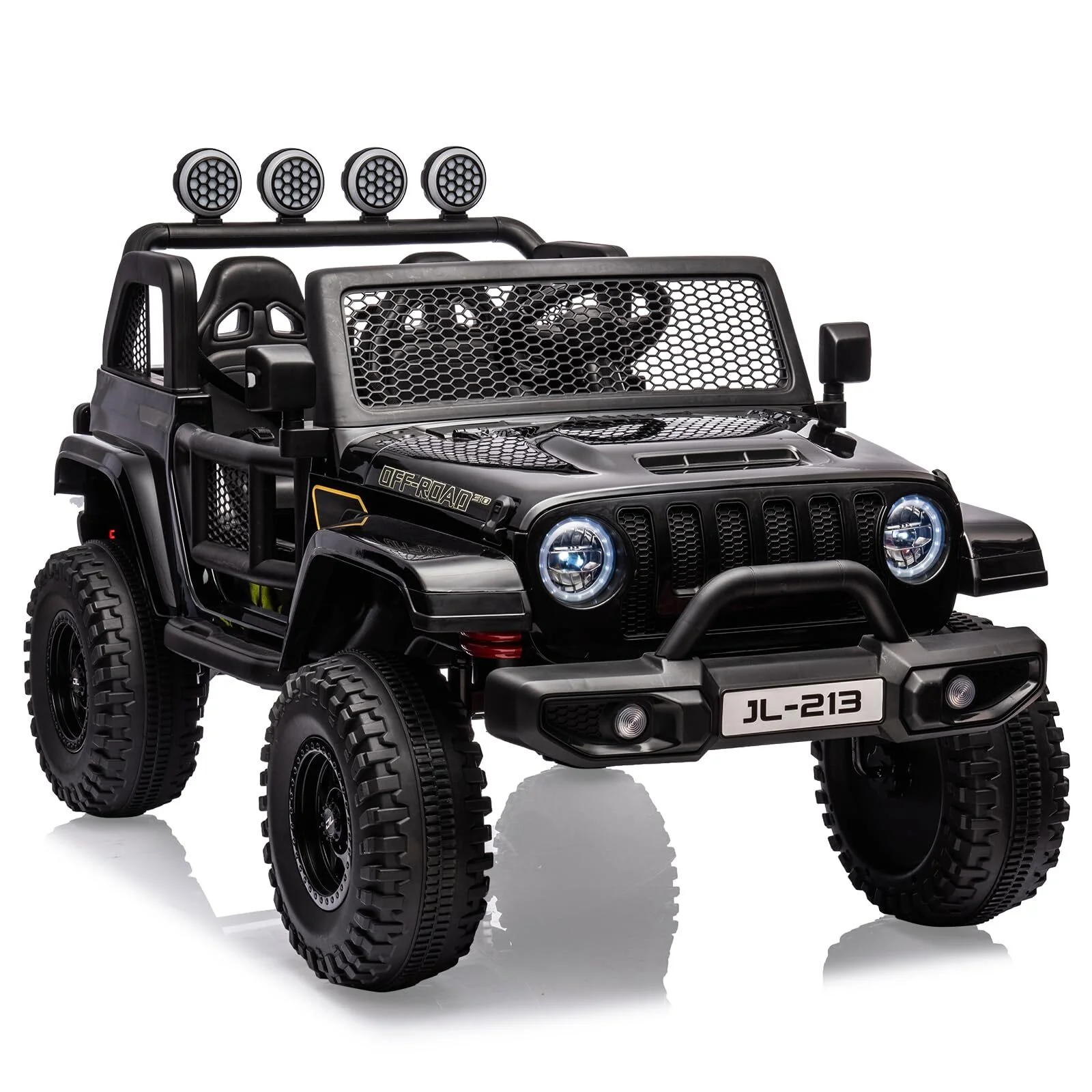 24V 2-Seater Kids Electric Ride-On Truck with Switchable 2WD/4WD Drive - Image 26