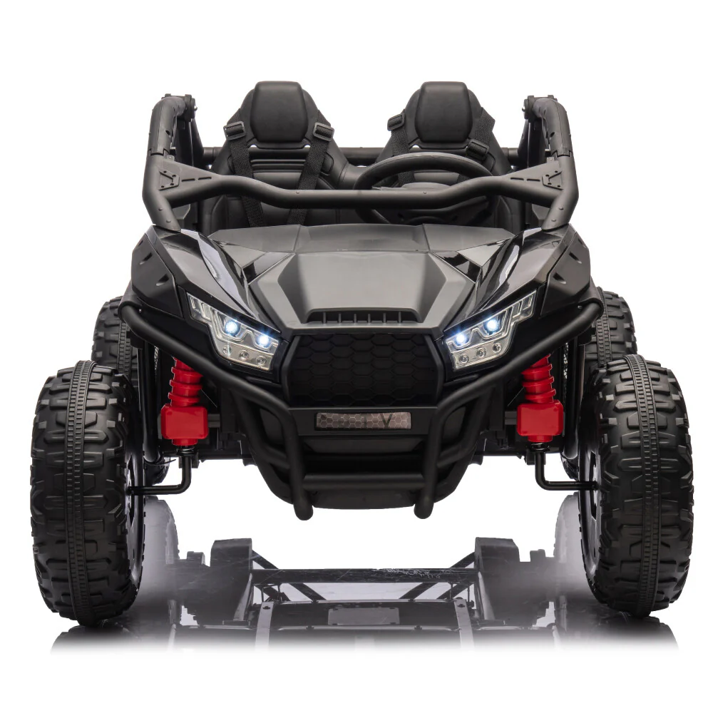 24V 2-Seater Kids Ride-On UTV with Parental Control Bluetooth LED Lights 400W Power - Image 21