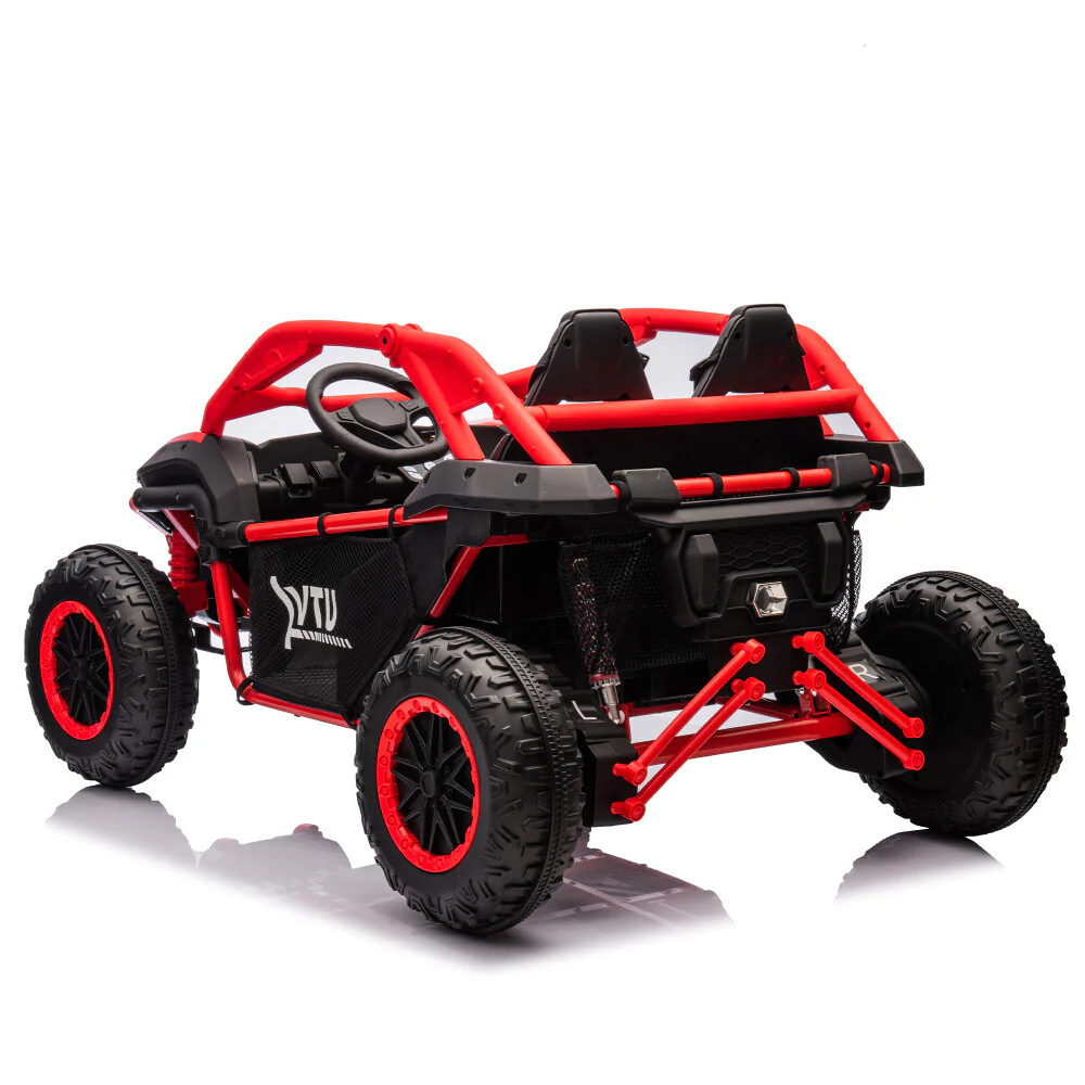 24V 2-Seater Kids Ride-On UTV with Parental Control Bluetooth LED Lights 400W Power - Image 26