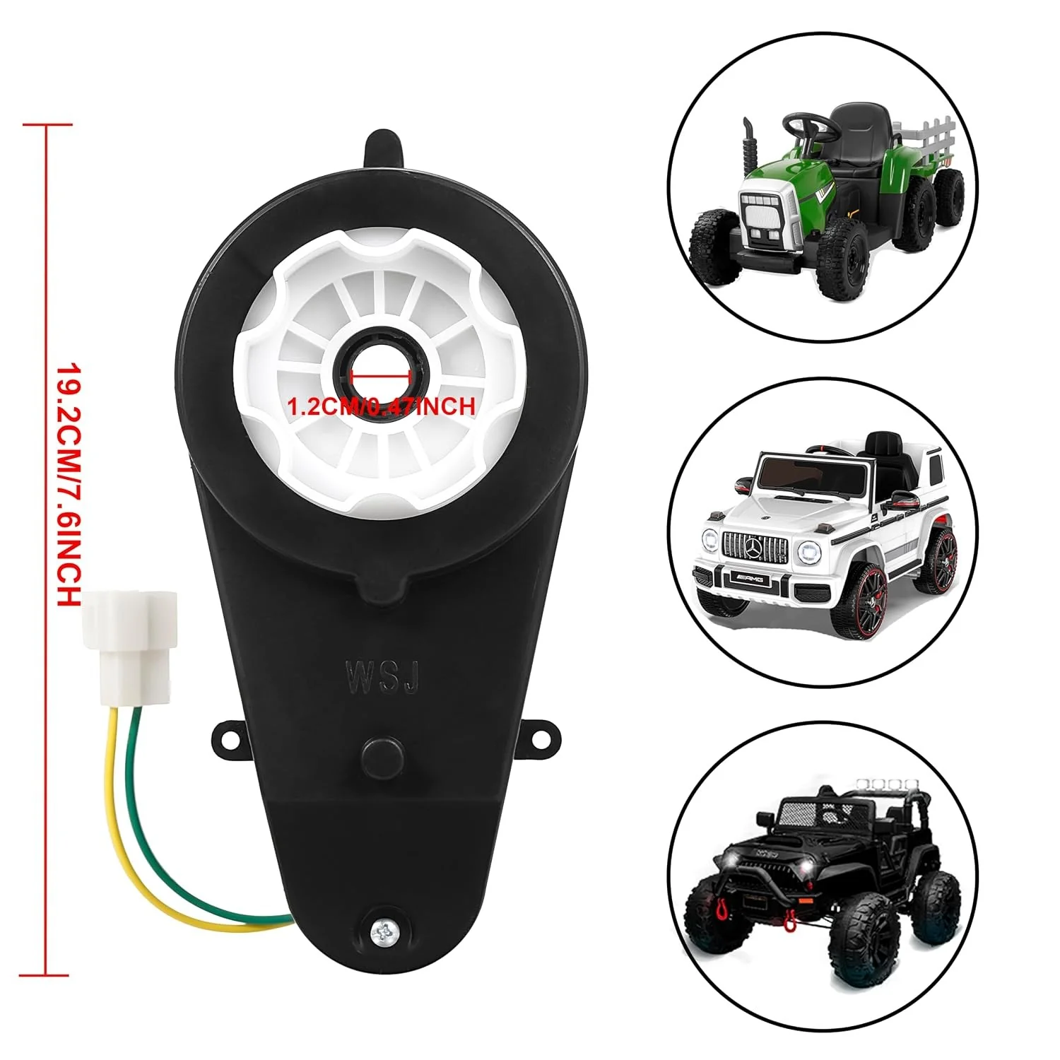 High-Performance 24V 30000RPM Motor Upgrade for Kids Ride On Cars - Image 5