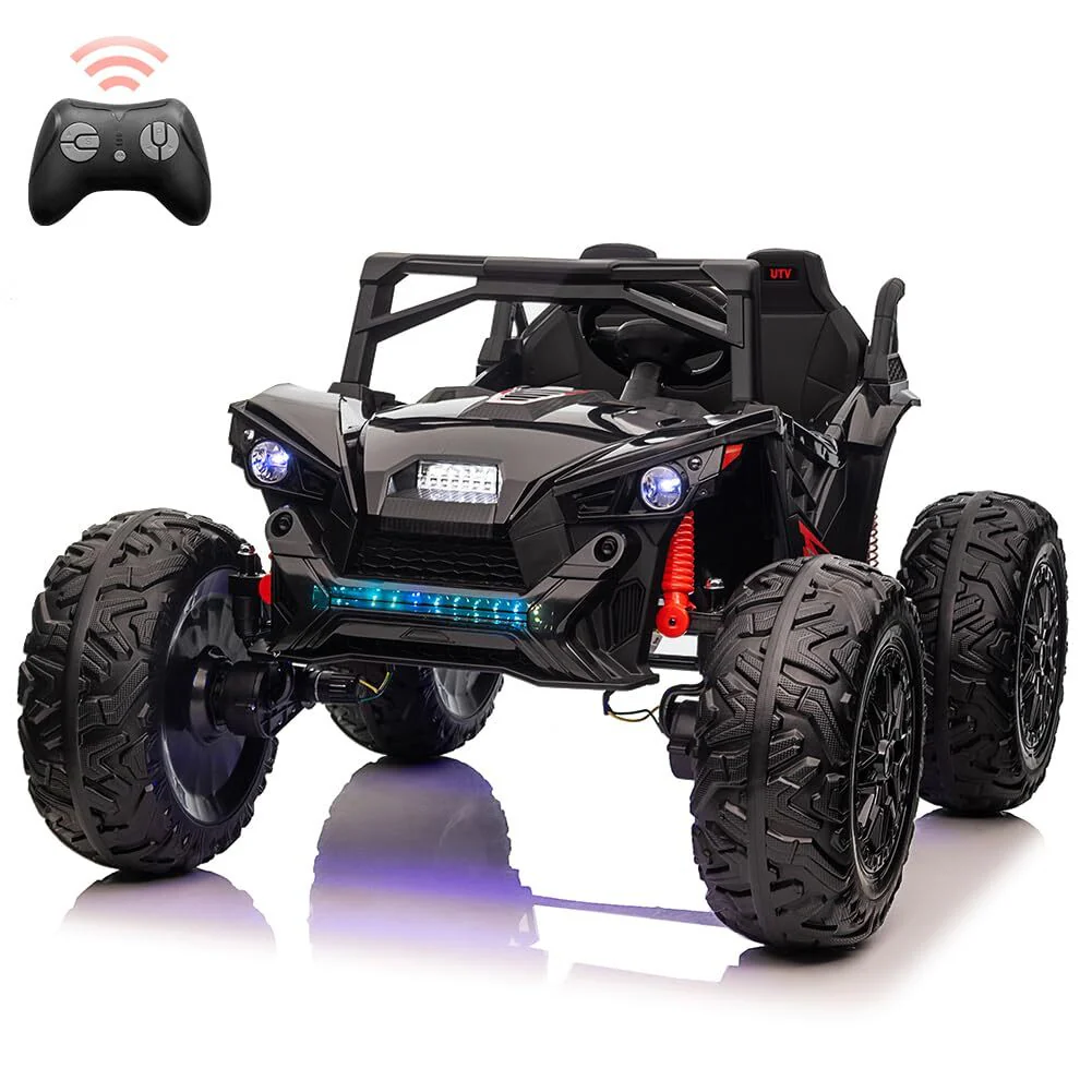 24V 400W Kids 2-Seat Electric Off-Road UTV Ride-On Car with Remote Control - Image 2