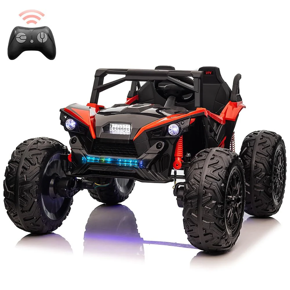 24V 400W Kids 2-Seat Electric Off-Road UTV Ride-On Car with Remote Control - Image 9