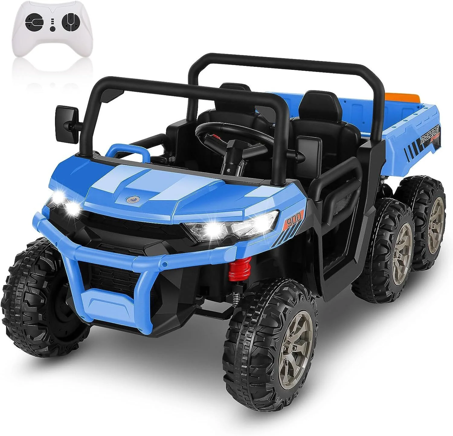 24V 4WD Kids Electric Car with Remote Control and Dump Bed - 2 Seater Ride-On Vehicle - Image 11