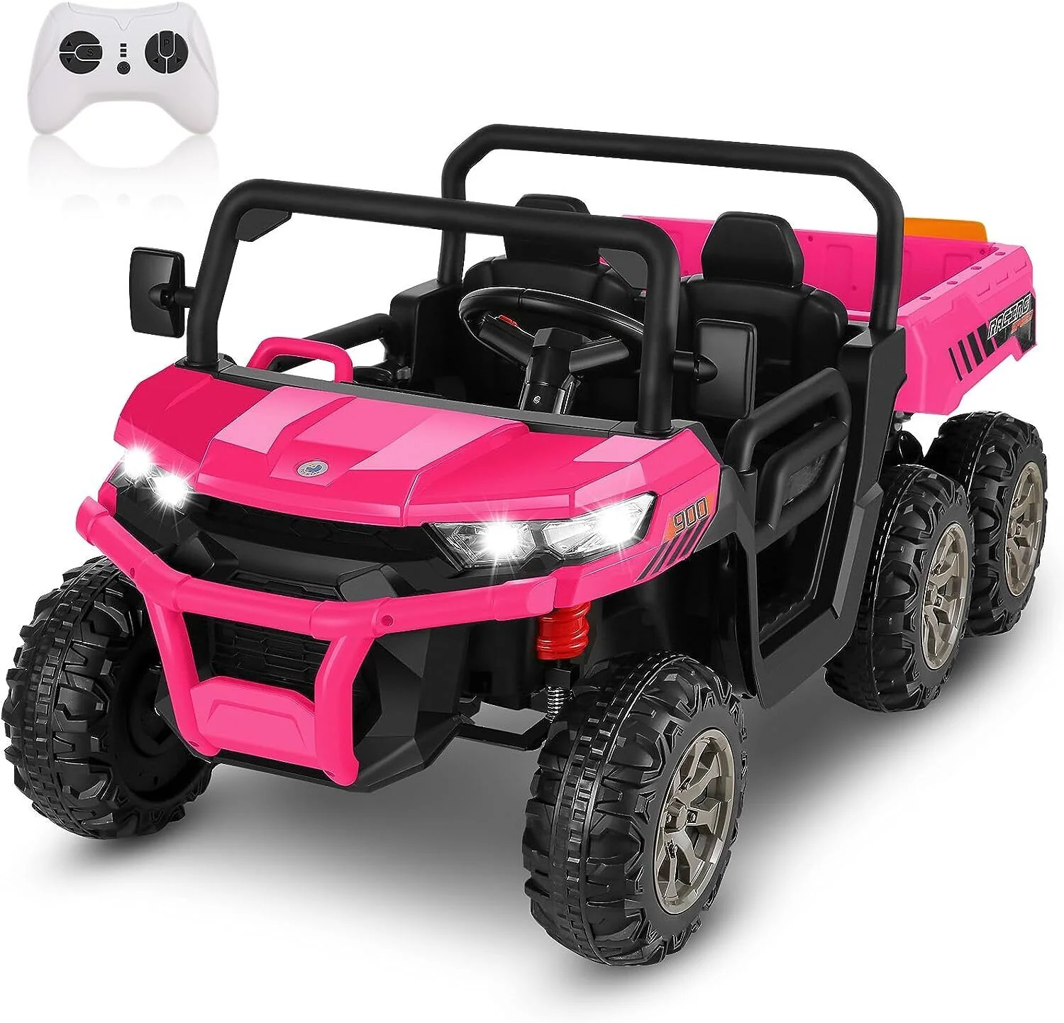 24V 4WD Kids Electric Car with Remote Control and Dump Bed - 2 Seater Ride-On Vehicle - Image 14