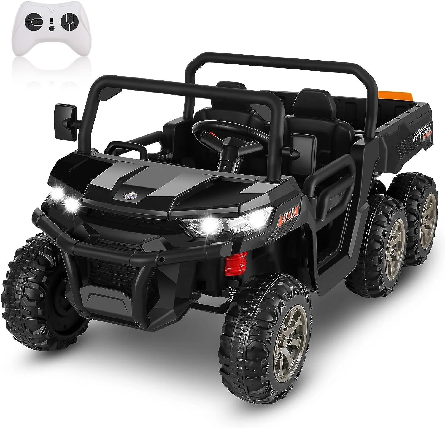 24V 4WD Kids Electric Car with Remote Control and Dump Bed - 2 Seater Ride-On Vehicle - Image 8