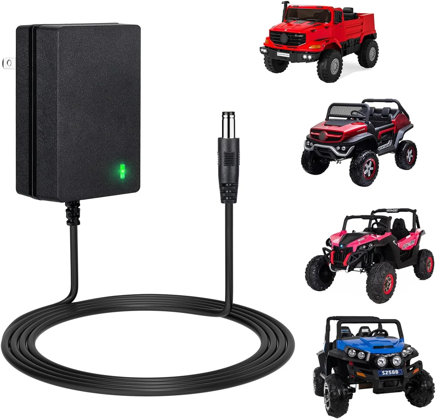 24V Battery Charger and Power Adapter for Kids Ride-On Car Toys - Image 11