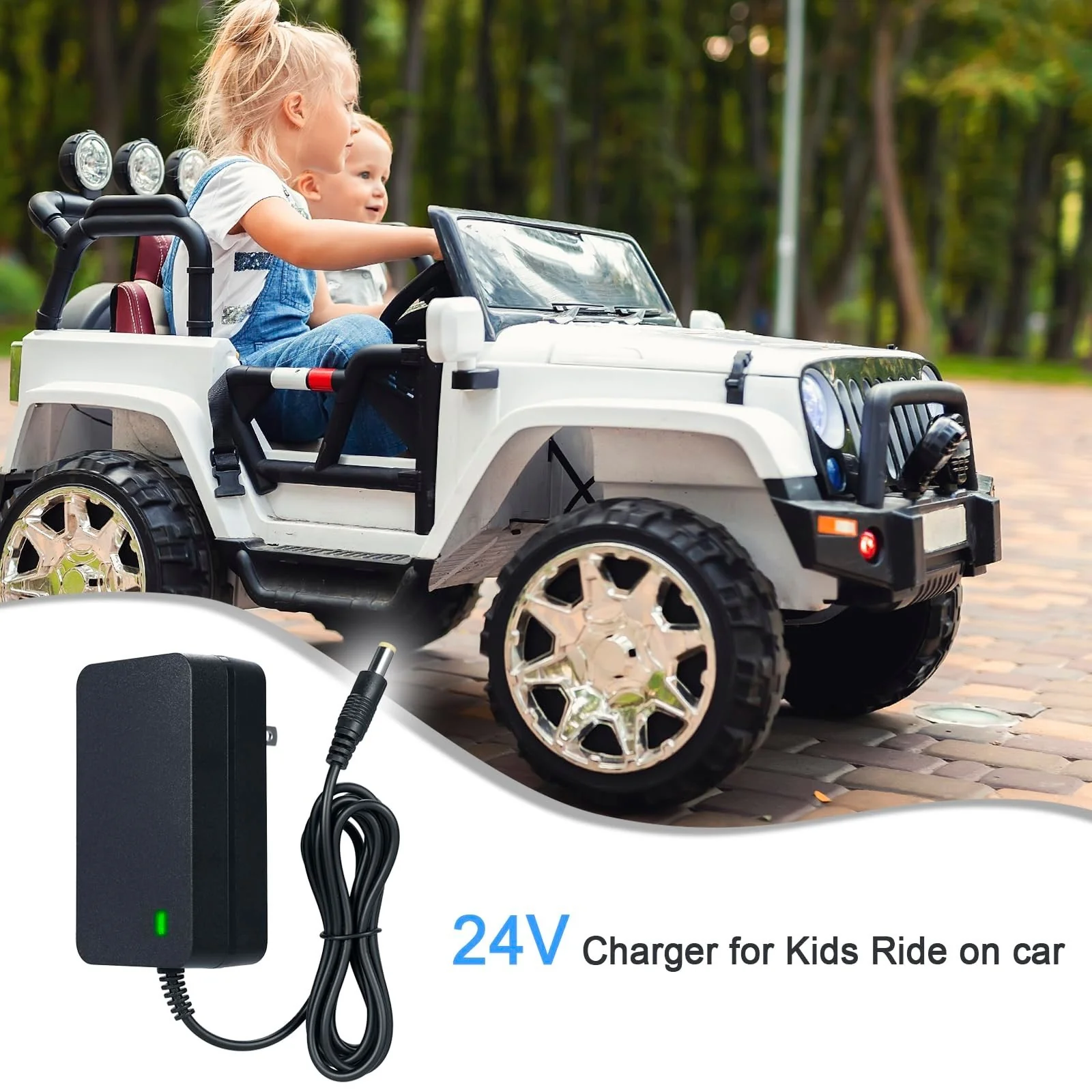 24V Battery Charger for Children’s Electric Ride-On Vehicles - Image 5