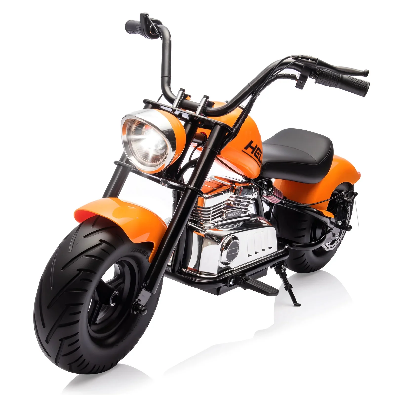 24V Electric Dirt Bike for Kids 8+ Two-Wheel Motorcycle with Handbrake - Image 13