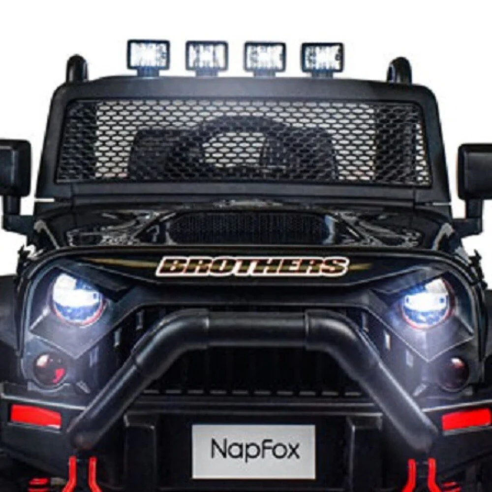 24V Kids 2-Seater Ride-On Truck with Remote Control, 9Ah Battery, 3 Speeds, Spring Suspension - Image 11