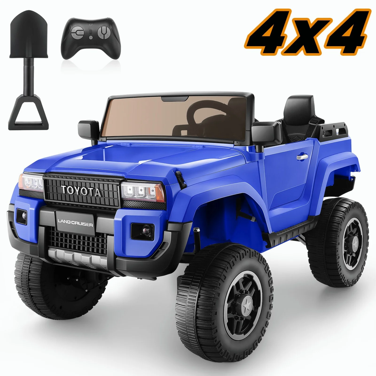 24V Kids Electric 4WD Ride-On Car with Remote Control and LED Lights - Image 26