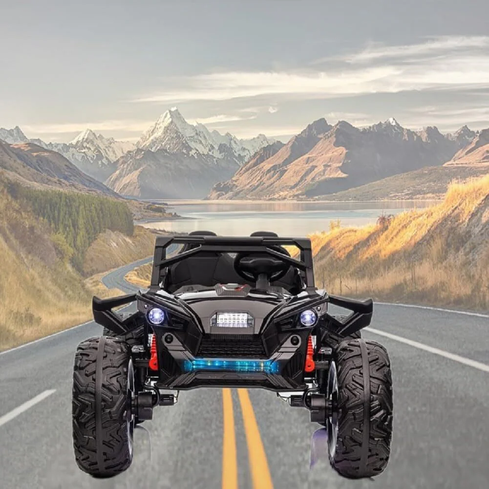 24V Electric Ride-On Truck for Kids with 2 Seats, Remote Control, and Built-In Music - Image 20