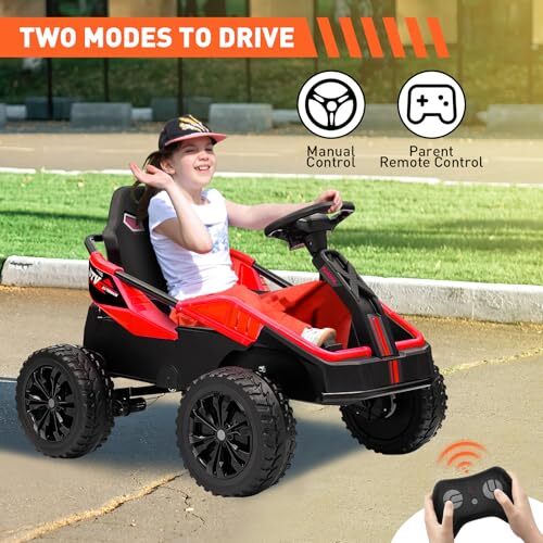 24V Battery-Powered Electric Ride-On Car with Parent Remote for Kids Ages 3+ - Image 11