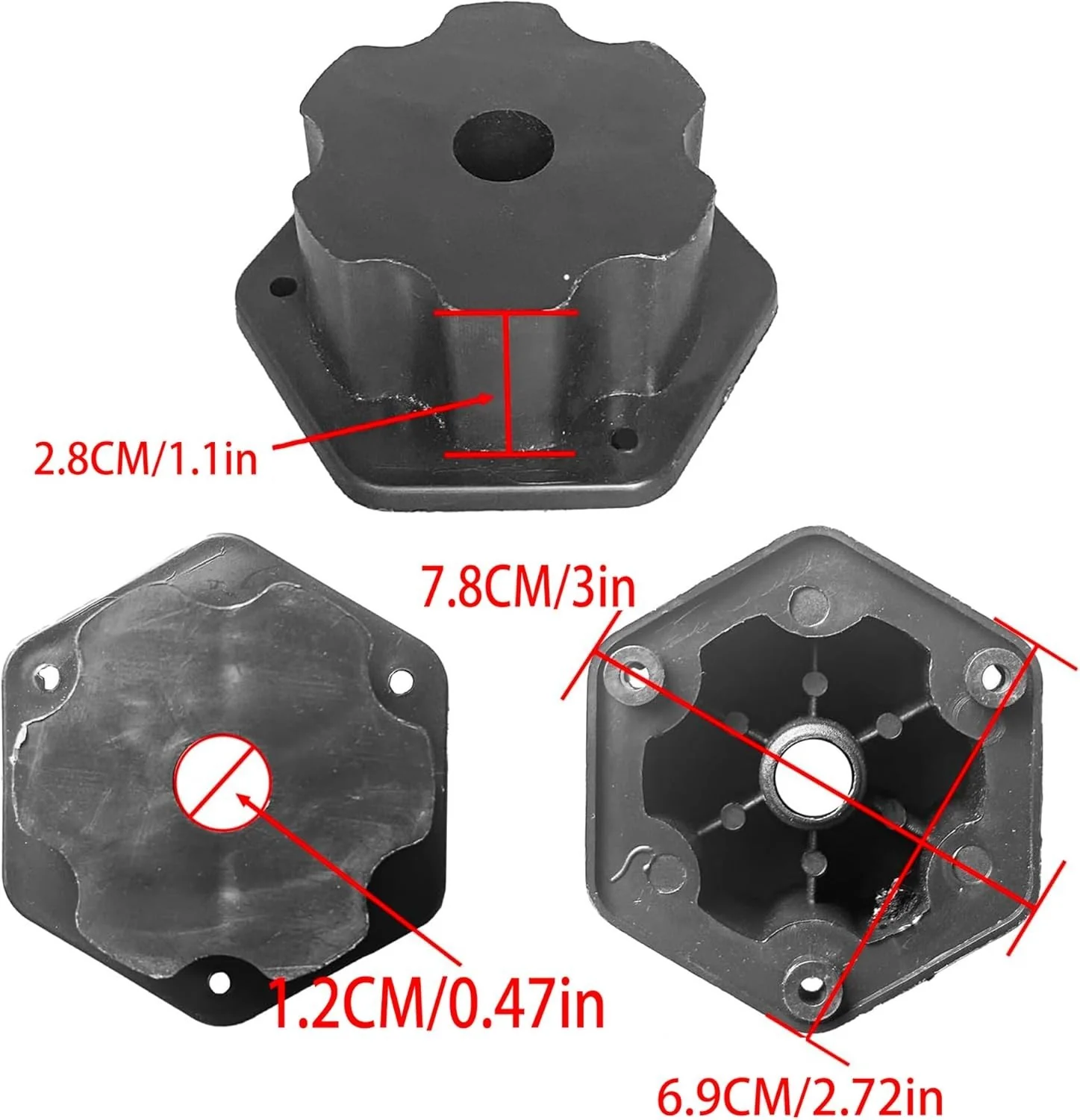 24V RS555 Dual Motor Gearbox 35000RPM with Accessories for Toy Car Upgrade - Image 9