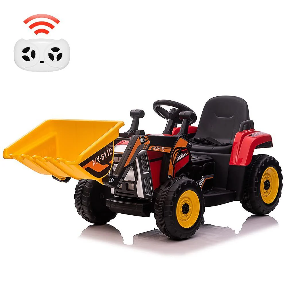 3-Speed Kids Ride-On Excavator with Music and Tractor Design for Outdoor Fun - Image 16