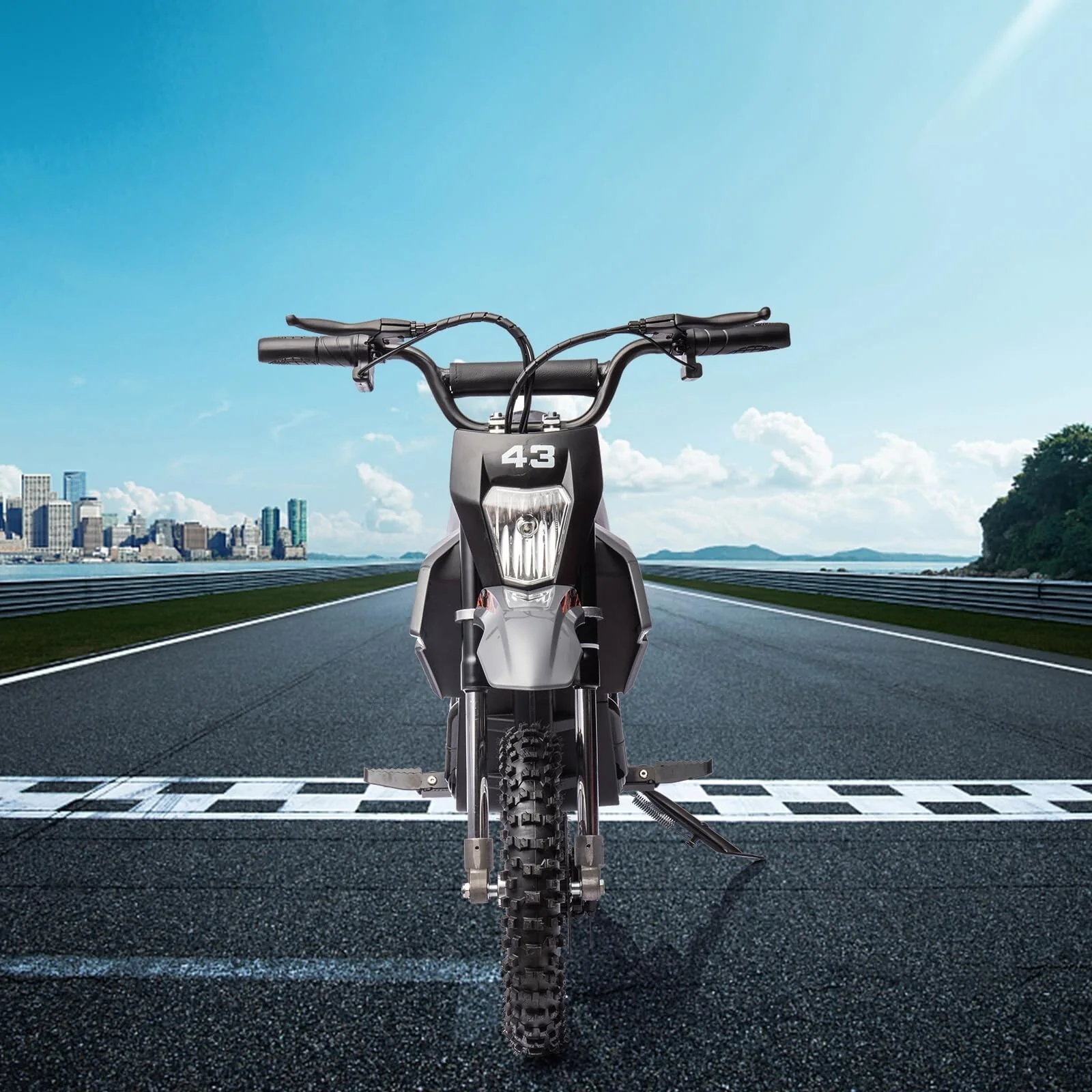 36V Electric Dirt Bike for Kids 10+ with 350W Brushless Motor - Image 5