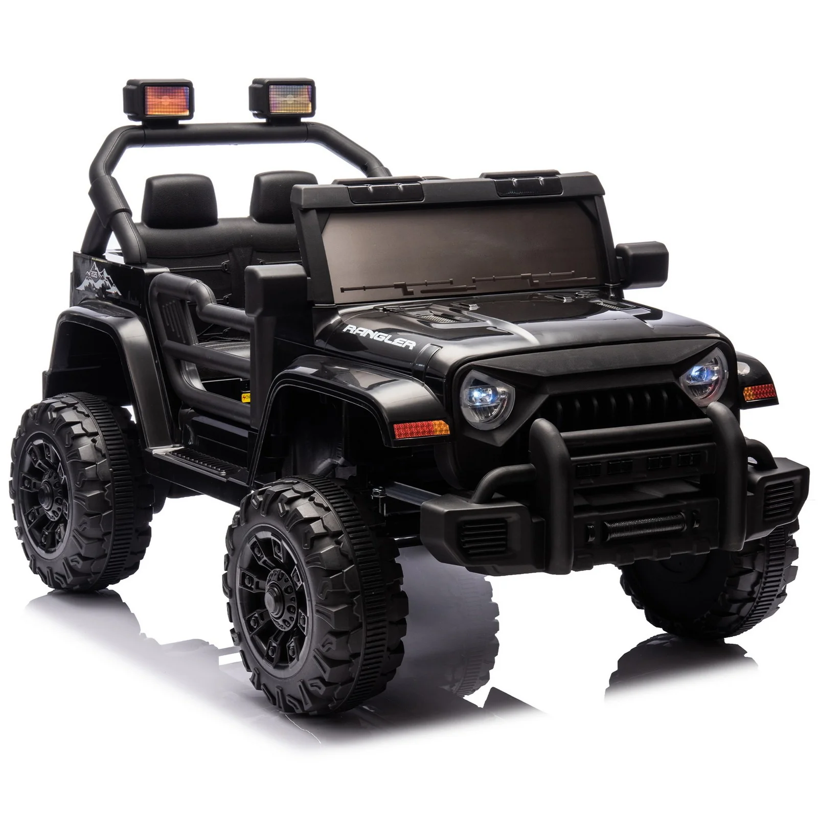 4.5Ah Ride-On Truck Car for Toddlers and Kids with Parental Control, LED Lights, Music, and Dual Motors - Image 14