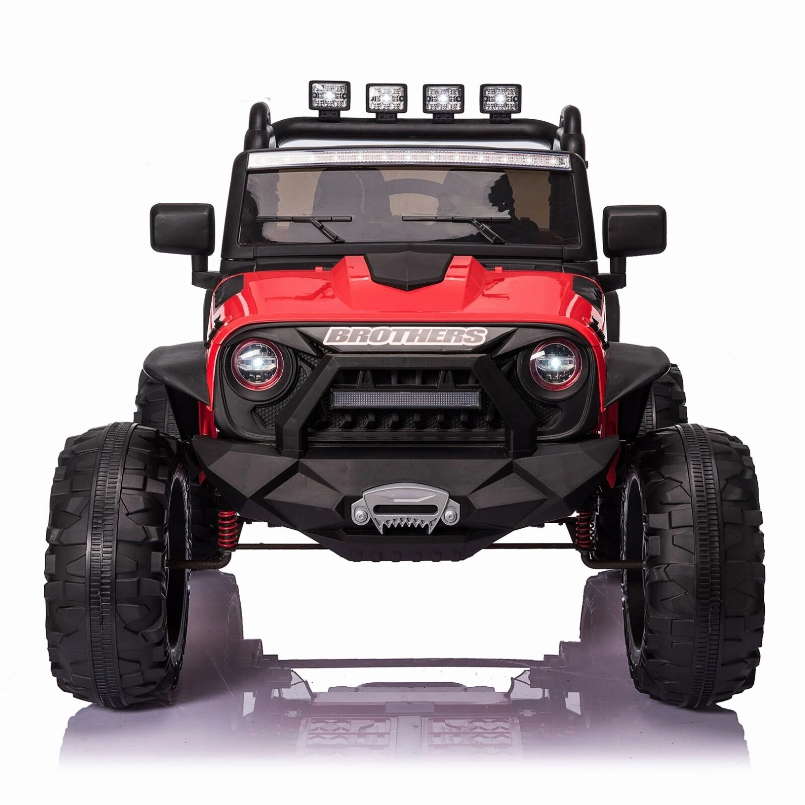 400W 2-Seater Electric Ride-On Truck for Kids with Remote Control and LED Lights - Image 24