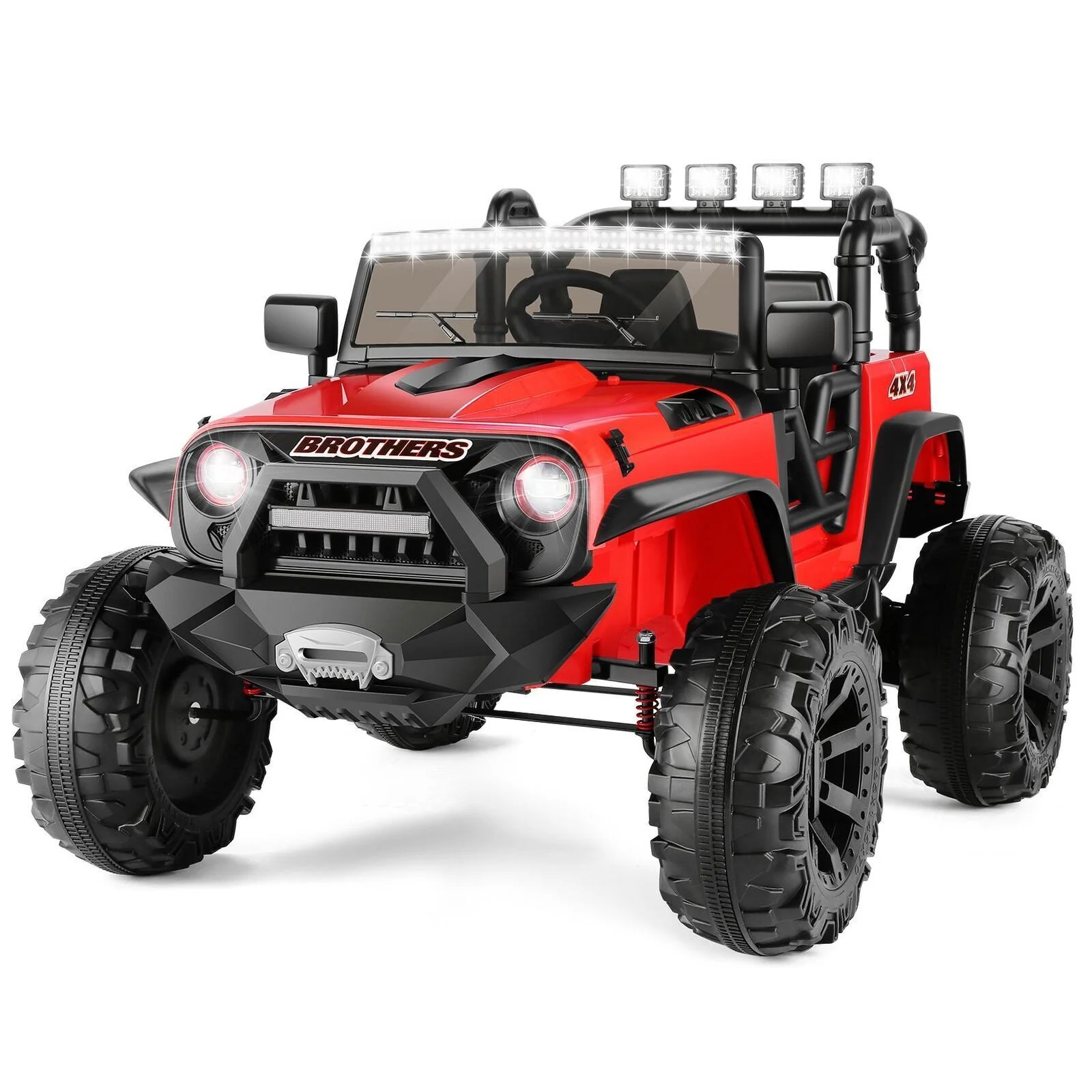 400W 2-Seater Electric Ride-On Truck for Kids with Remote Control and LED Lights - Image 30
