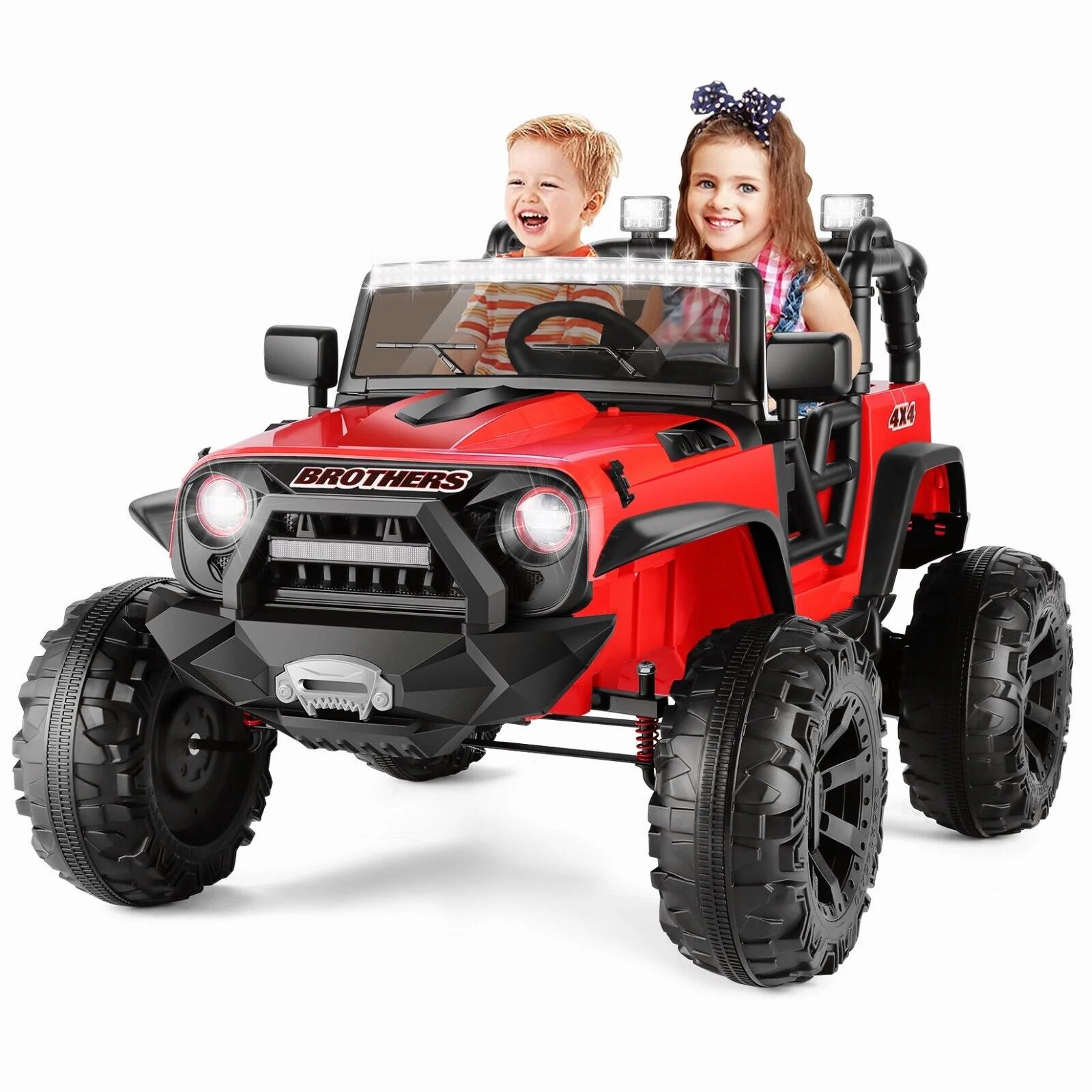 400W Electric Ride On Jeep Car for Kids with MP3 Player - 24V Battery Powered Truck - Image 5