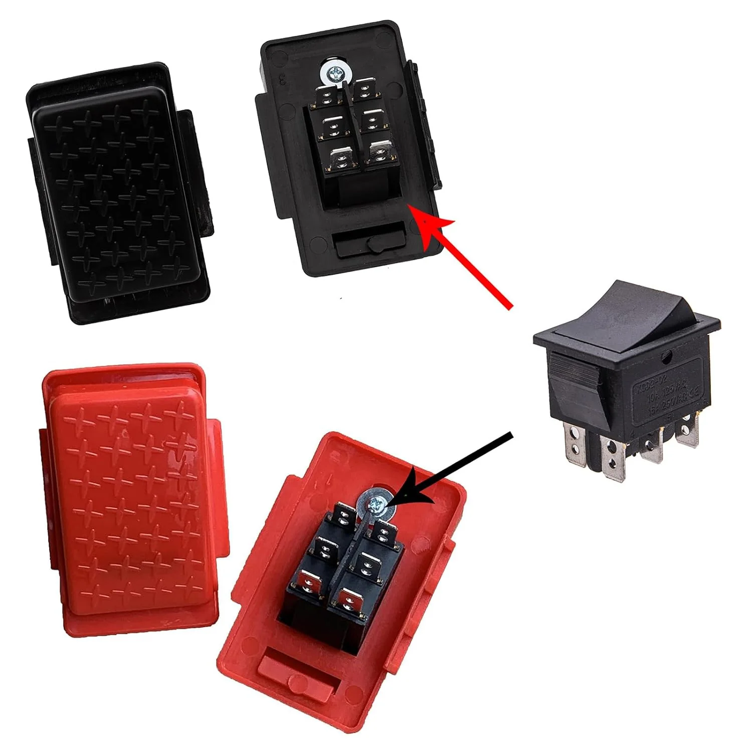 6/12/24 Volt Foot Pedal Accelerator with Reset Control Switch for Kids Ride-On Car - Image 8