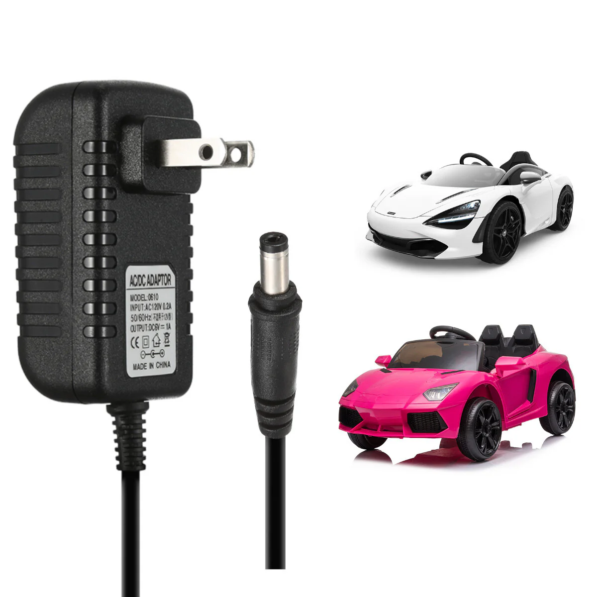 6 Volt Battery Charger for Kids Powered Ride-On Car Kid Trax - Image 11