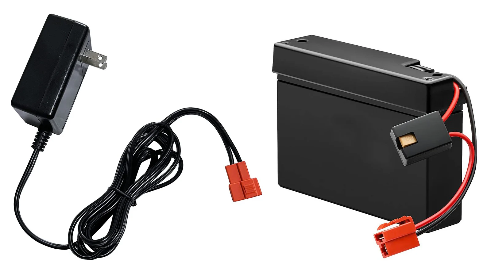6V 7Ah Rechargeable Battery and Charger Combo Set for Kid Trax ATV and Fire Truck