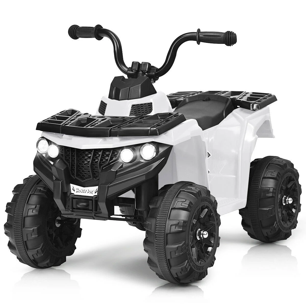 6V Battery Powered Kids Ride-On ATV 4-Wheeler Quad with MP3 and LED Headlight