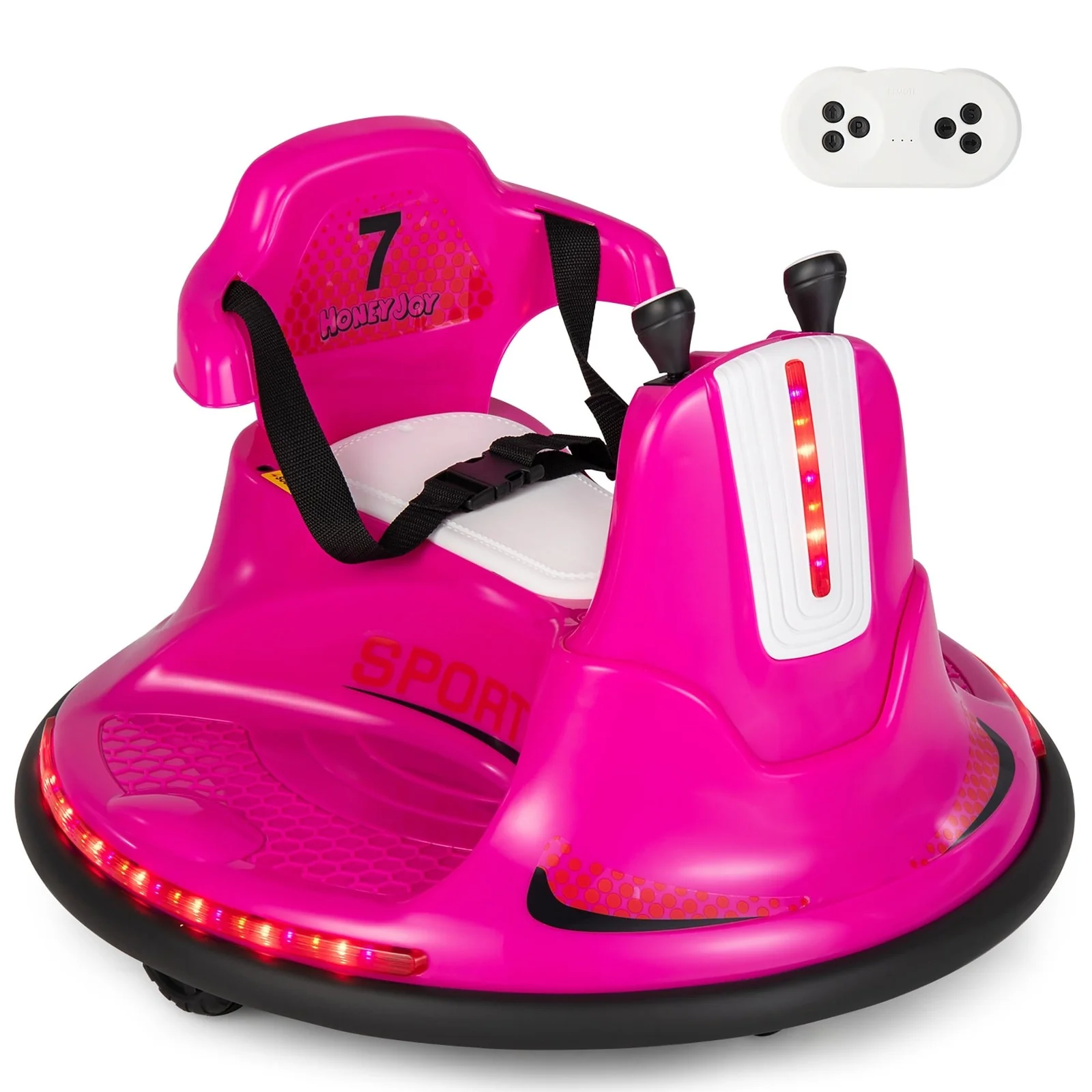 6V Electric Ride-On Bumper Car for Kids and Toddlers with 360 Degree Spin - Image 6