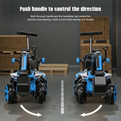 6v Electric Excavator Toy Car with Bluetooth and Rear Reserve Box for Kids - Image 14