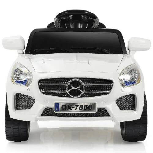 6V Kids Ride On Car with RC Remote Control, Battery Powered and LED Lights - Perfect Gift for Outdoor Fun