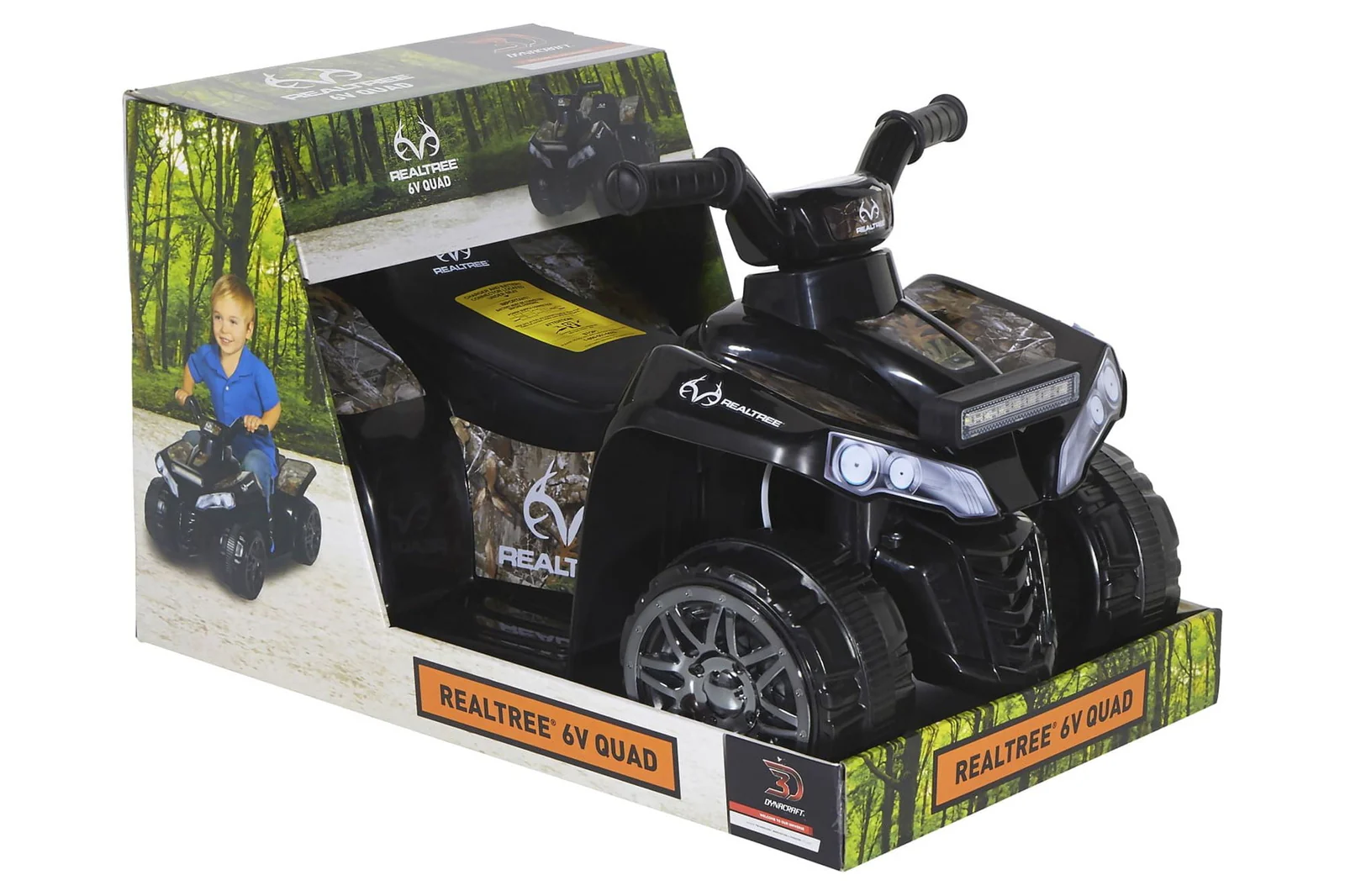 6V Battery-Powered Quad Ride-On Bike for Kids Ages 3+ - Image 6