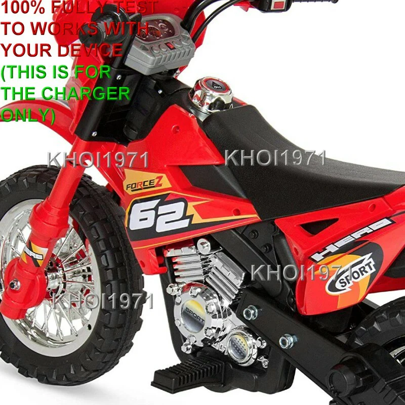 AC Charger Adapter for SKY3486 Motorcycle Ride-On Train Toy - Image 4